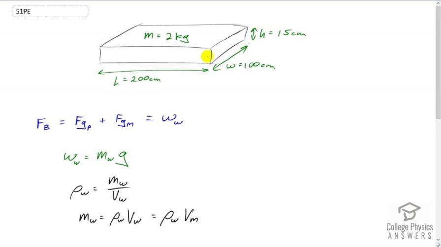 OpenStax College Physics, Chapter 11, Problem 51 (PE) video thumbnail