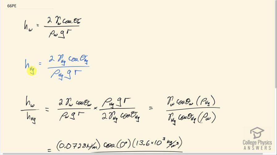 OpenStax College Physics, Chapter 11, Problem 66 (PE) video thumbnail