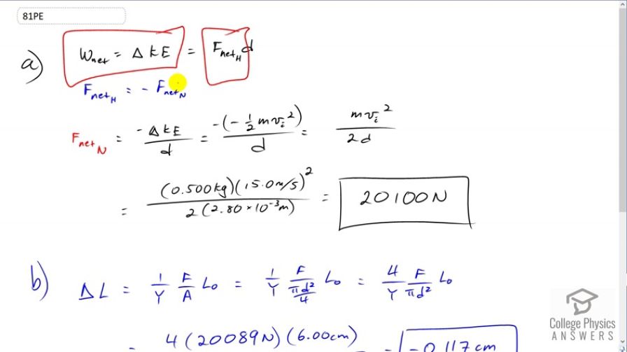 OpenStax College Physics, Chapter 11, Problem 81 (PE) video thumbnail