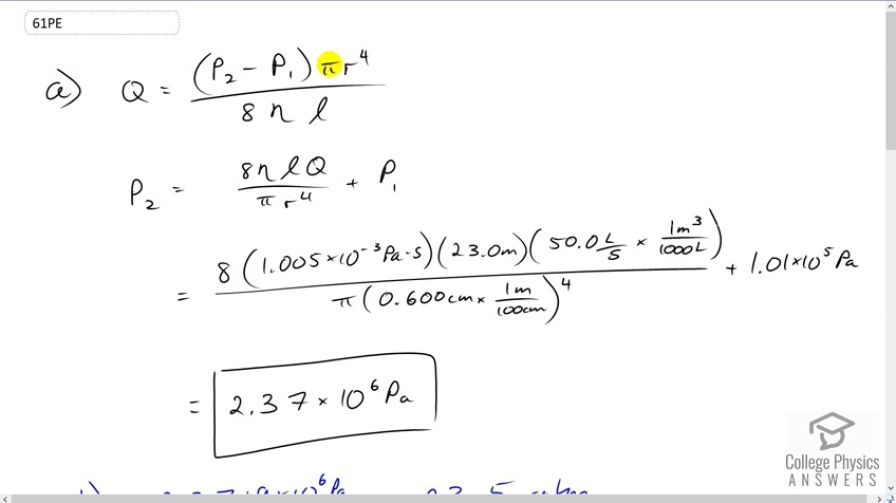 OpenStax College Physics, Chapter 12, Problem 61 (PE) video thumbnail