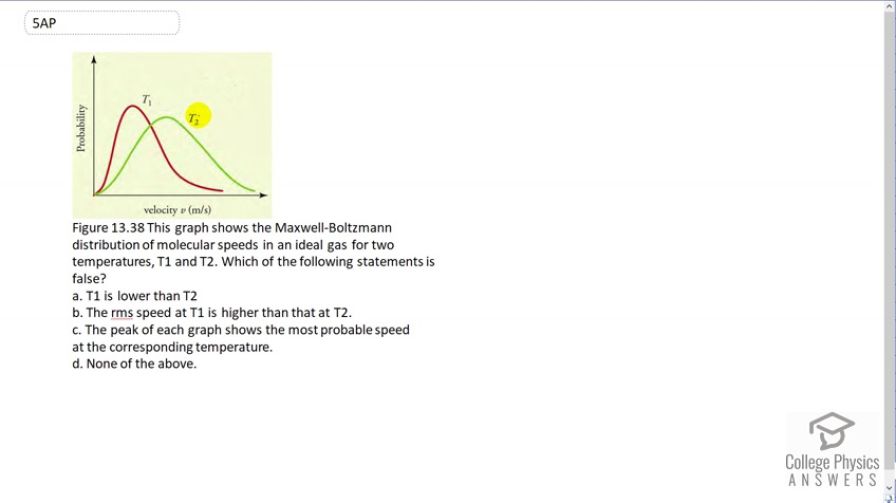 OpenStax College Physics, Chapter 13, Problem 5 (AP) video thumbnail