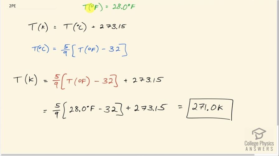 OpenStax College Physics, Chapter 13, Problem 2 (PE) video thumbnail