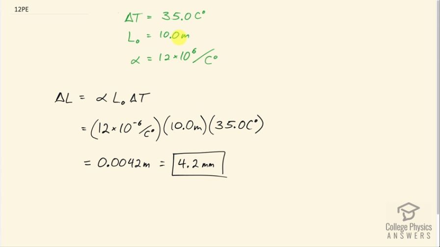 OpenStax College Physics, Chapter 13, Problem 12 (PE) video thumbnail