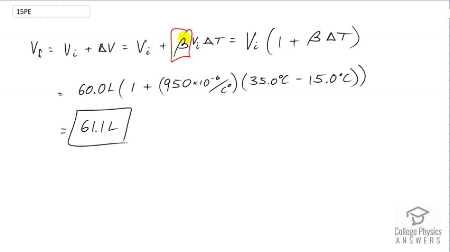 OpenStax College Physics, Chapter 13, Problem 15 (PE) video thumbnail