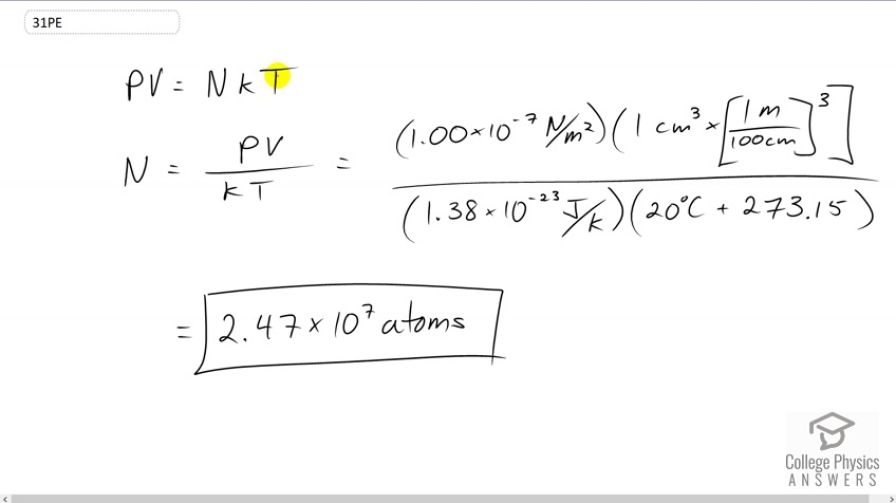 OpenStax College Physics, Chapter 13, Problem 31 (PE) video thumbnail