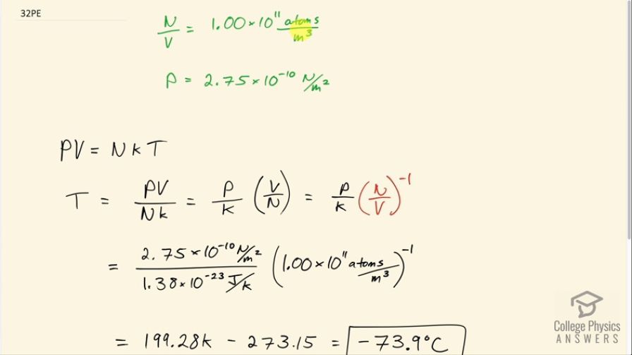 OpenStax College Physics, Chapter 13, Problem 32 (PE) video thumbnail