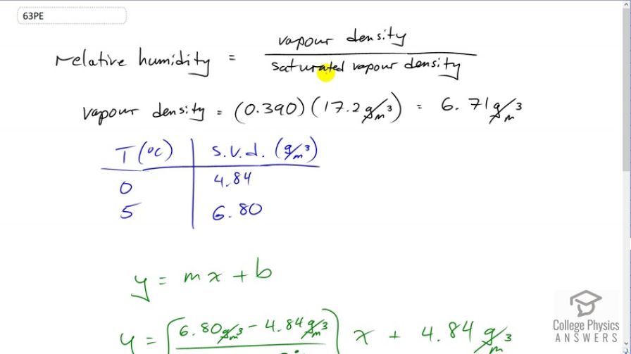 OpenStax College Physics, Chapter 13, Problem 63 (PE) video thumbnail