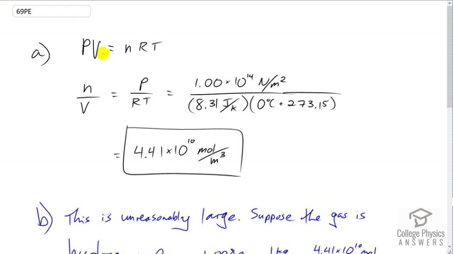 OpenStax College Physics, Chapter 13, Problem 69 (PE) video thumbnail