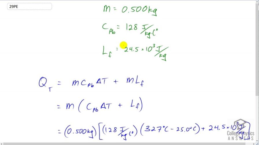 OpenStax College Physics, Chapter 14, Problem 29 (PE) video thumbnail