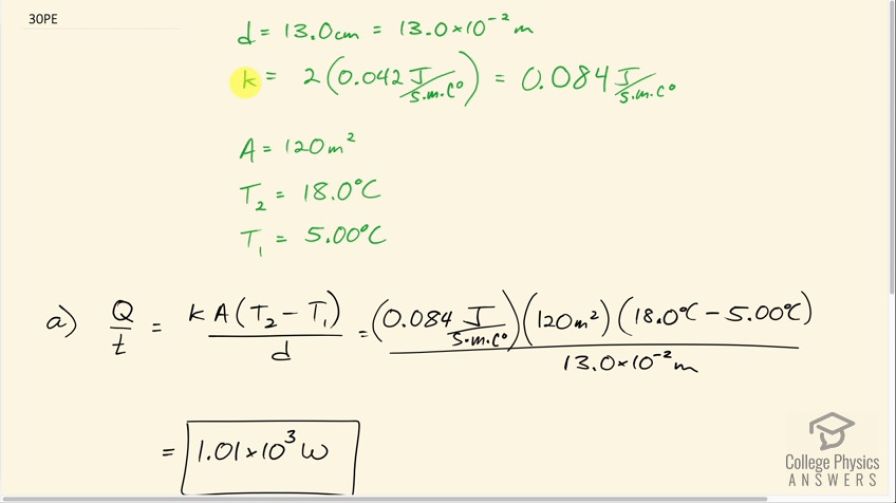 OpenStax College Physics, Chapter 14, Problem 30 (PE) video thumbnail