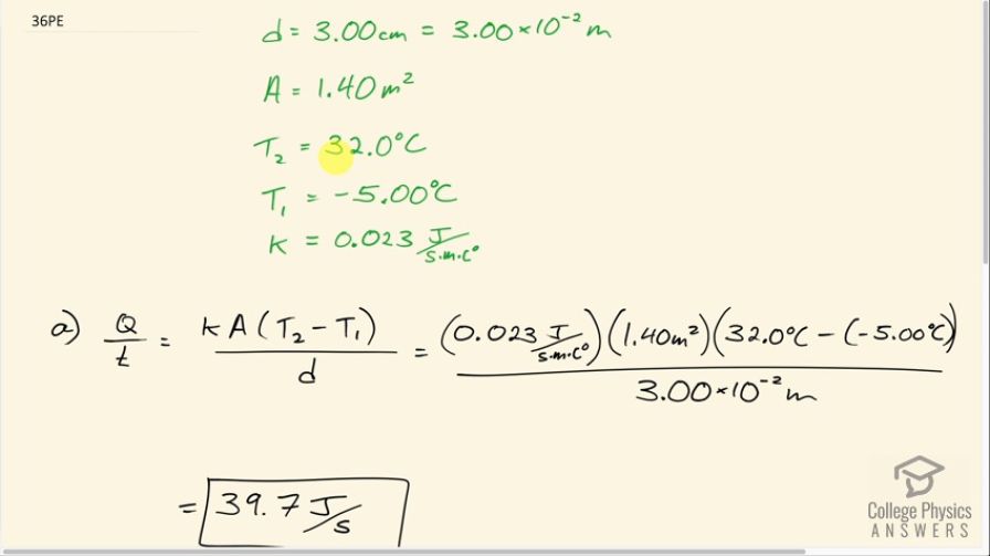 OpenStax College Physics, Chapter 14, Problem 36 (PE) video thumbnail