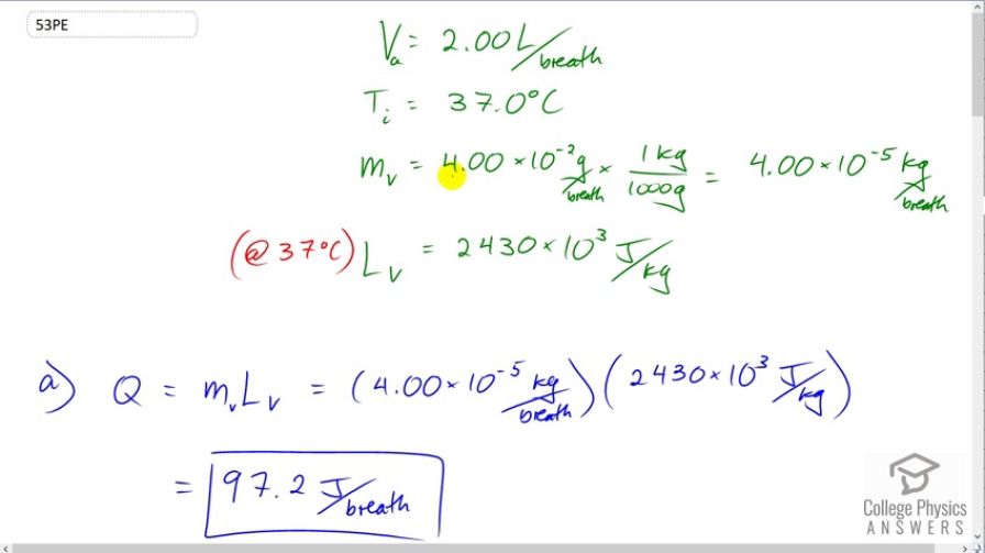 OpenStax College Physics, Chapter 14, Problem 53 (PE) video thumbnail