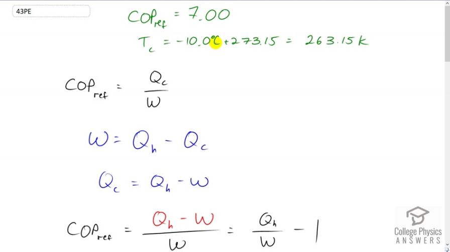 OpenStax College Physics, Chapter 15, Problem 43 (PE) video thumbnail