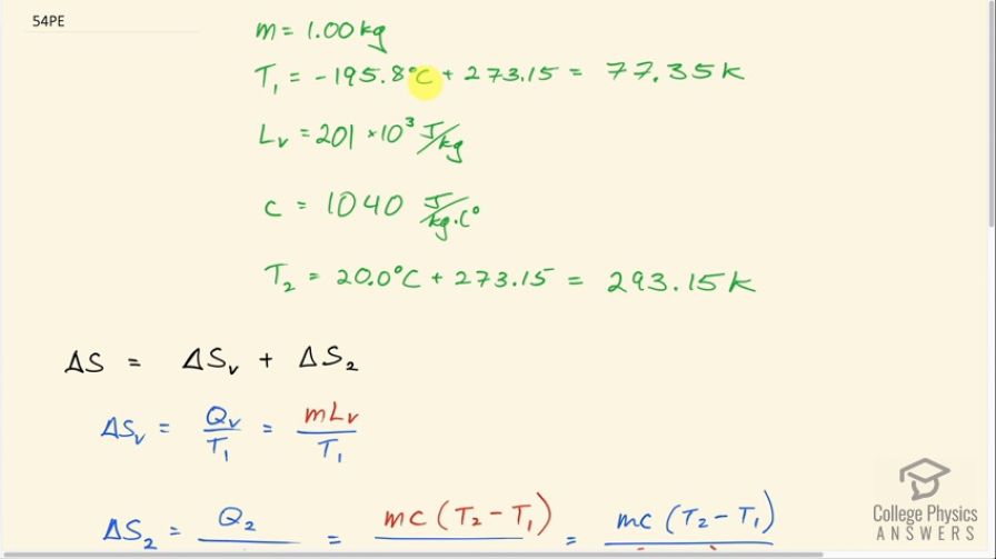 OpenStax College Physics, Chapter 15, Problem 54 (PE) video thumbnail