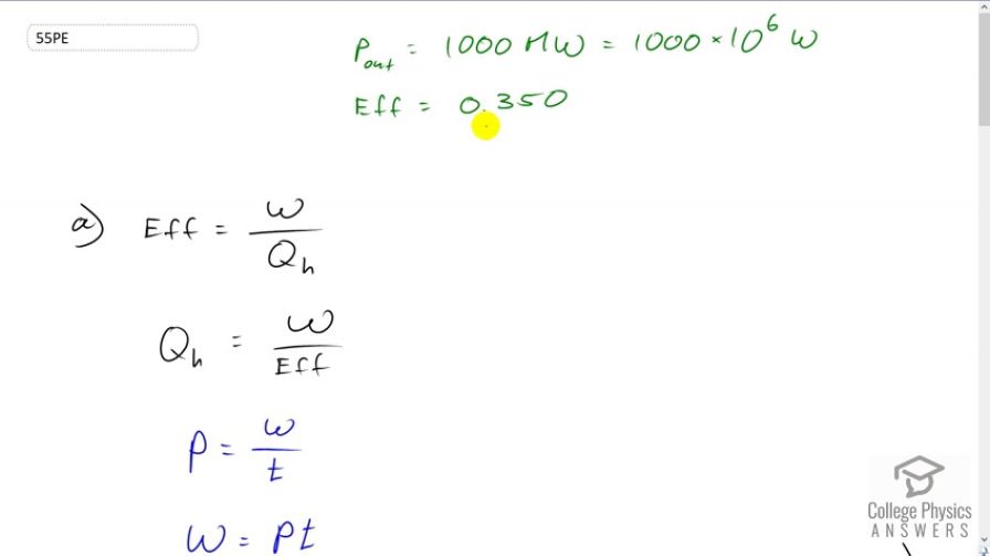 OpenStax College Physics, Chapter 15, Problem 55 (PE) video thumbnail