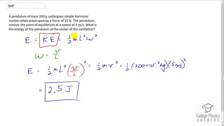 OpenStax College Physics, Chapter 16, Problem 9 (AP) video thumbnail