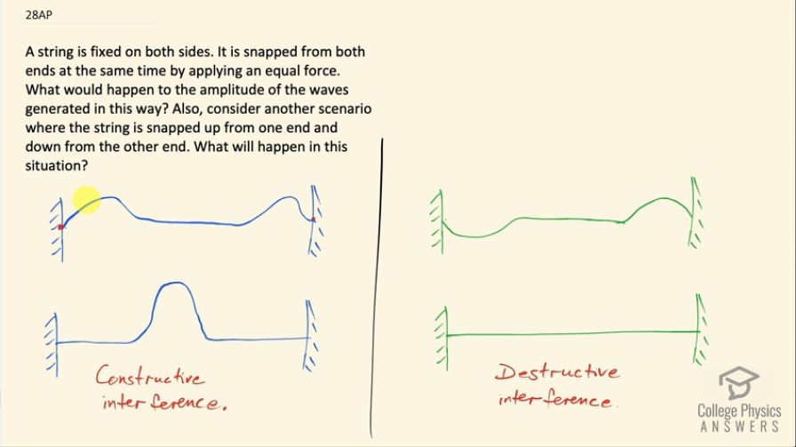 OpenStax College Physics, Chapter 16, Problem 28 (AP) video thumbnail