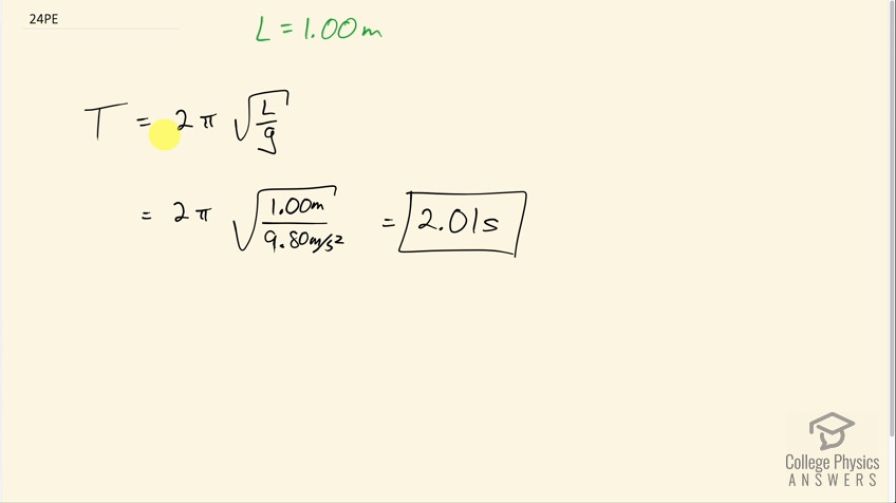 OpenStax College Physics, Chapter 16, Problem 24 (PE) video thumbnail