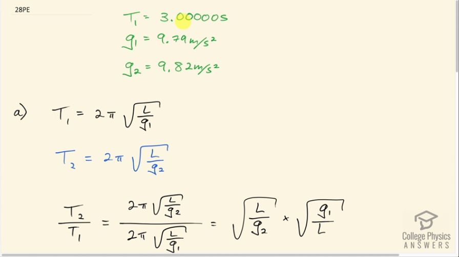 OpenStax College Physics, Chapter 16, Problem 28 (PE) video thumbnail