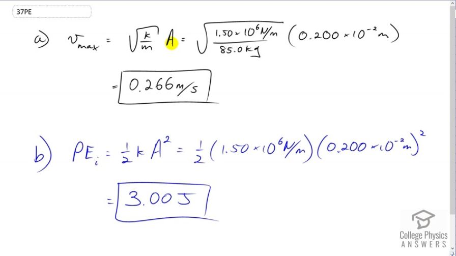 OpenStax College Physics, Chapter 16, Problem 37 (PE) video thumbnail