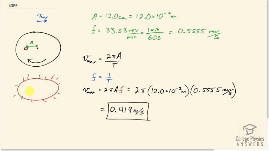 OpenStax College Physics, Chapter 16, Problem 40 (PE) video thumbnail