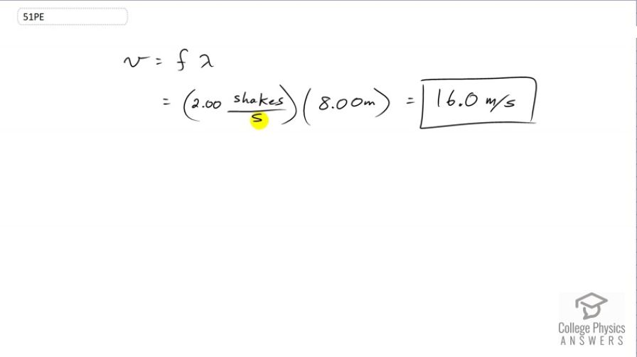 OpenStax College Physics, Chapter 16, Problem 51 (PE) video thumbnail