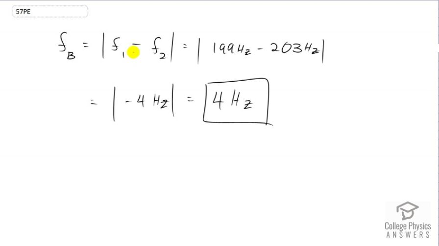 OpenStax College Physics, Chapter 16, Problem 57 (PE) video thumbnail