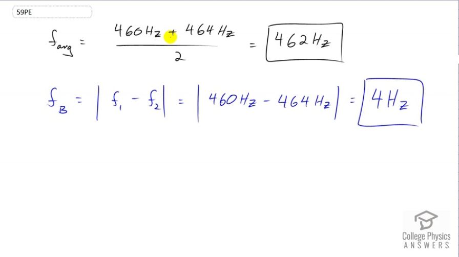 OpenStax College Physics, Chapter 16, Problem 59 (PE) video thumbnail