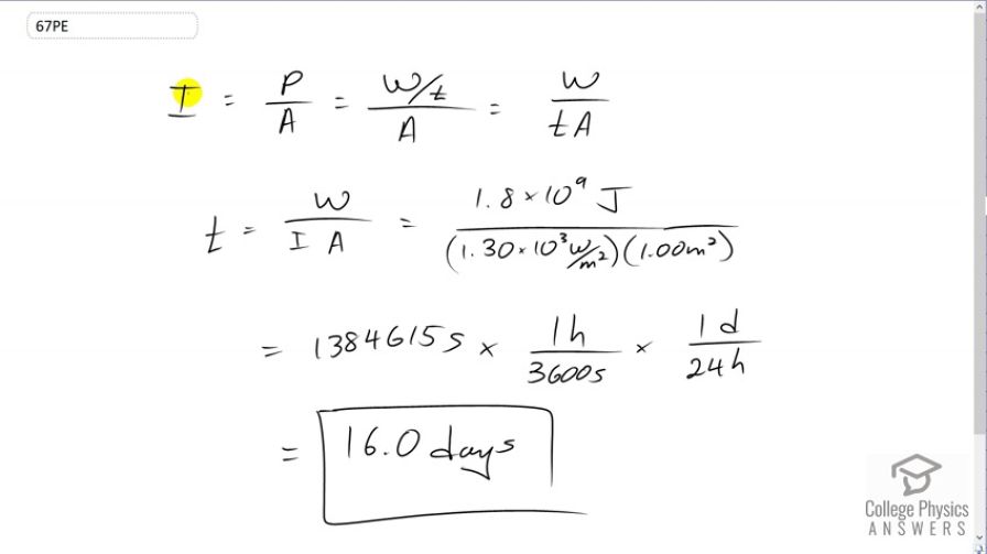 OpenStax College Physics, Chapter 16, Problem 67 (PE) video thumbnail