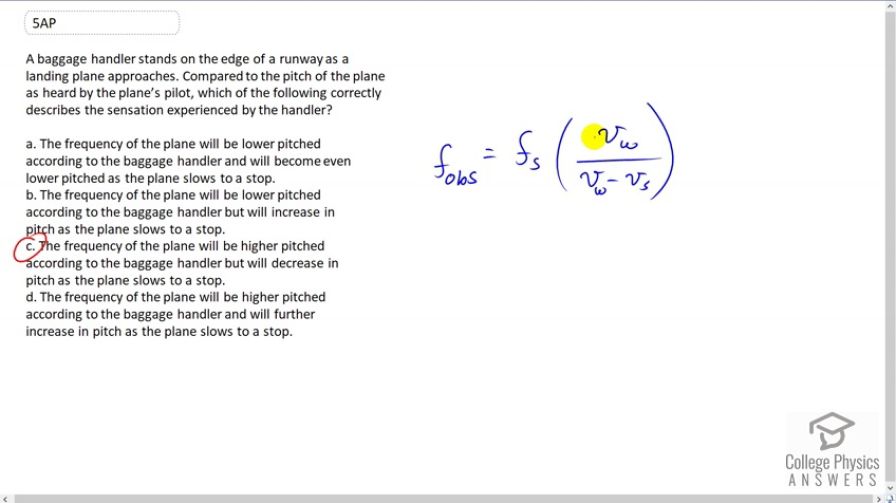 OpenStax College Physics, Chapter 17, Problem 5 (AP) video thumbnail