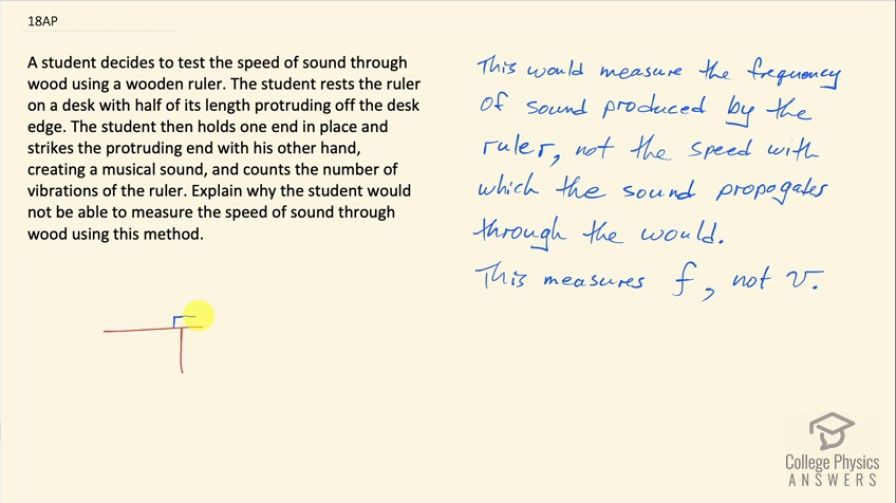 OpenStax College Physics, Chapter 17, Problem 18 (AP) video thumbnail