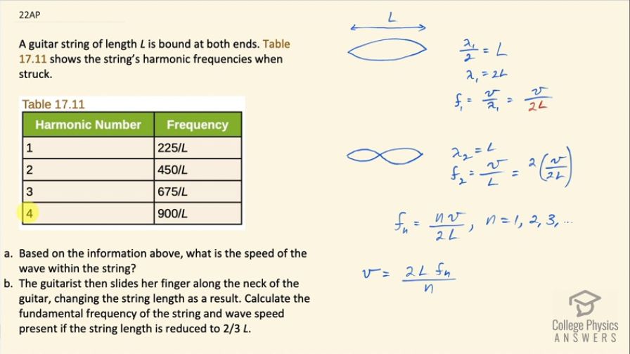 OpenStax College Physics, Chapter 17, Problem 22 (AP) video thumbnail