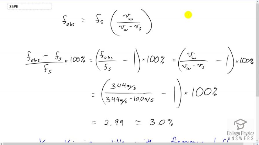 OpenStax College Physics, Chapter 17, Problem 35 (PE) video thumbnail