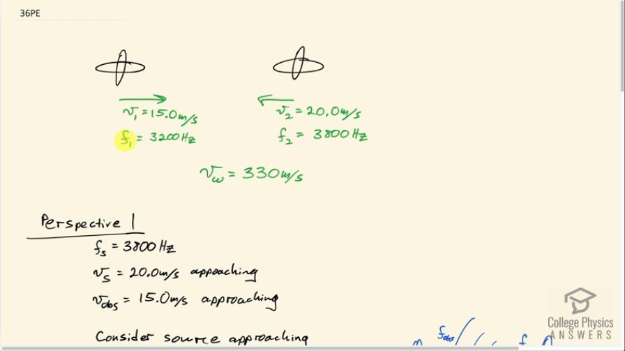 OpenStax College Physics, Chapter 17, Problem 36 (PE) video thumbnail