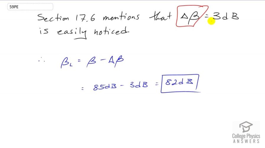 OpenStax College Physics, Chapter 17, Problem 59 (PE) video thumbnail