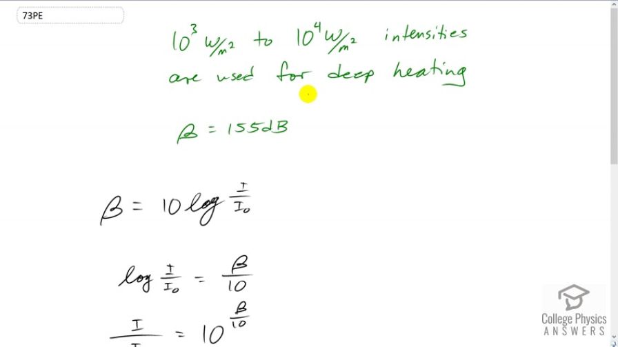 OpenStax College Physics, Chapter 17, Problem 73 (PE) video thumbnail