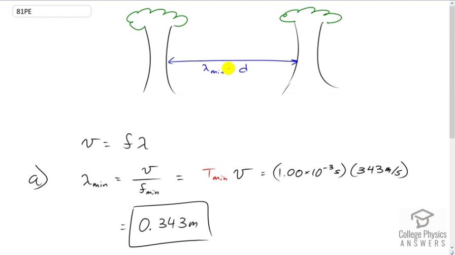 OpenStax College Physics, Chapter 17, Problem 81 (PE) video thumbnail