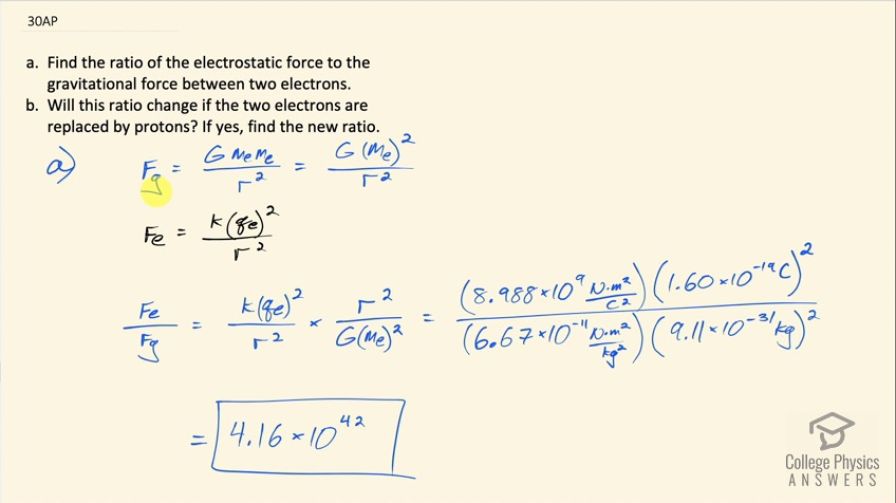 OpenStax College Physics, Chapter 18, Problem 30 (AP) video thumbnail