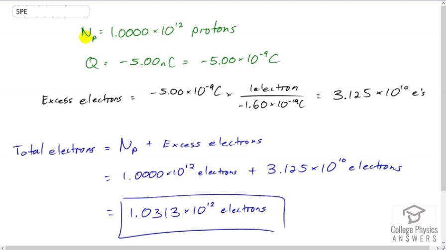 OpenStax College Physics, Chapter 18, Problem 5 (PE) video thumbnail