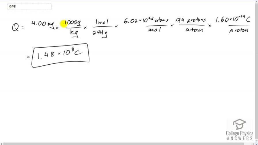 OpenStax College Physics, Chapter 18, Problem 9 (PE) video thumbnail