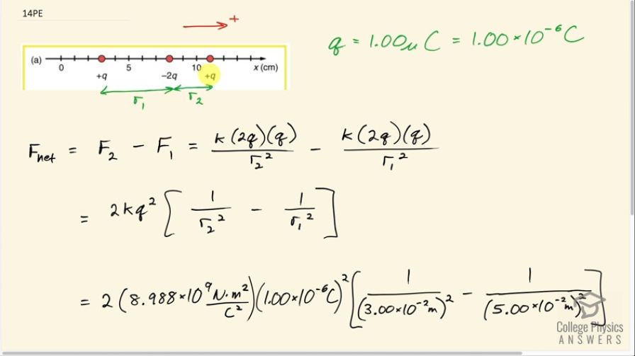 OpenStax College Physics, Chapter 18, Problem 14 (PE) video thumbnail