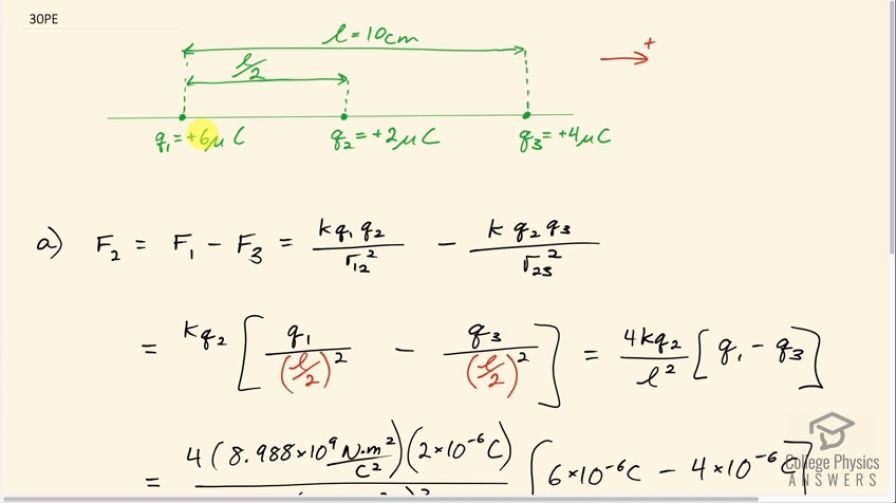 OpenStax College Physics, Chapter 18, Problem 30 (PE) video thumbnail