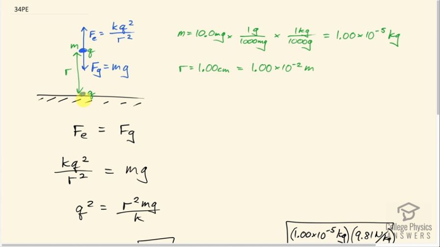 OpenStax College Physics, Chapter 18, Problem 20 (PE) video thumbnail