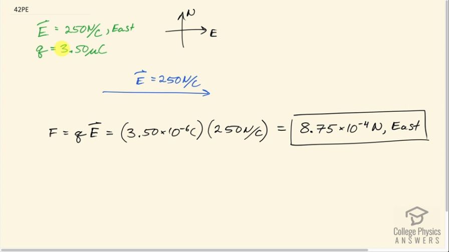 OpenStax College Physics, Chapter 18, Problem 28 (PE) video thumbnail