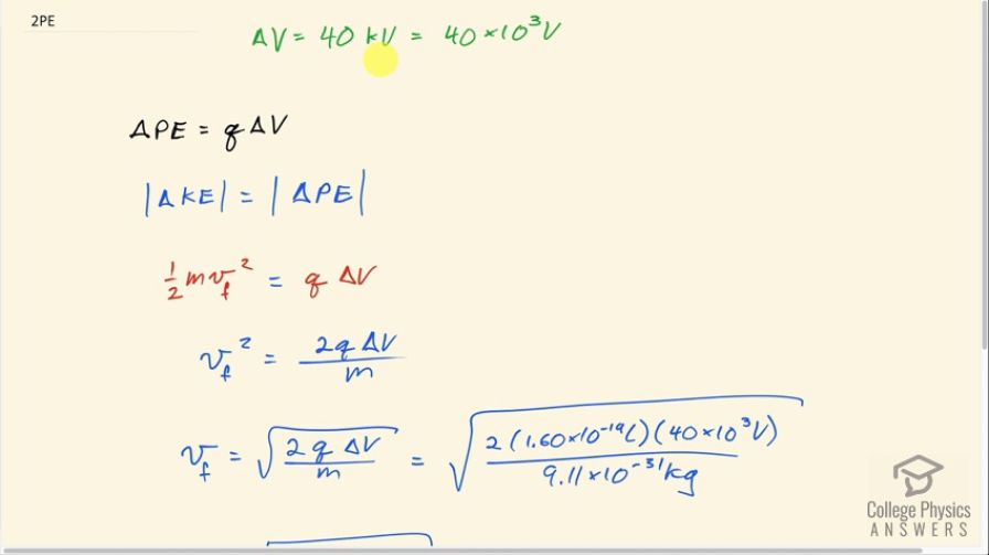 OpenStax College Physics, Chapter 19, Problem 2 (PE) video thumbnail