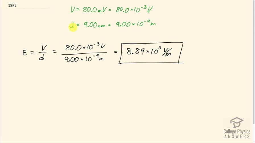 OpenStax College Physics, Chapter 19, Problem 18 (PE) video thumbnail