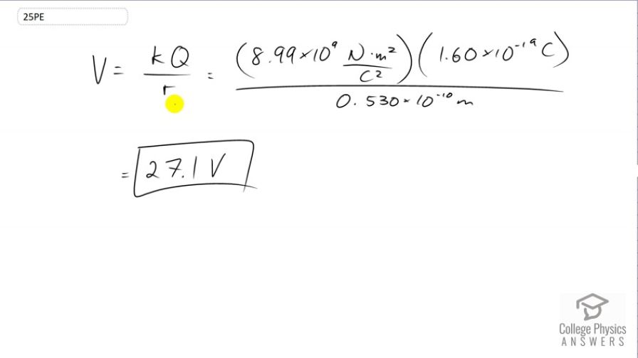 OpenStax College Physics, Chapter 19, Problem 25 (PE) video thumbnail