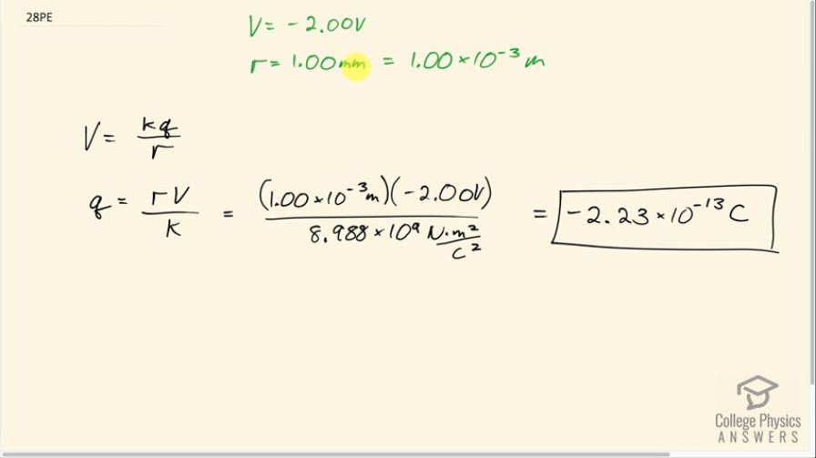 OpenStax College Physics, Chapter 19, Problem 28 (PE) video thumbnail