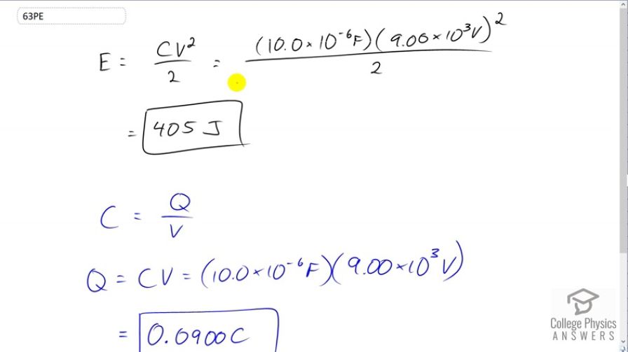 OpenStax College Physics, Chapter 19, Problem 63 (PE) video thumbnail