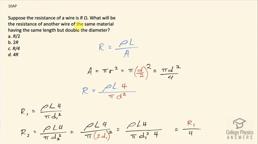 OpenStax College Physics, Chapter 20, Problem 10 (AP) video thumbnail